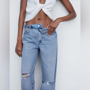MANGO Regular Jeans 'Kathy' in Light Blue
